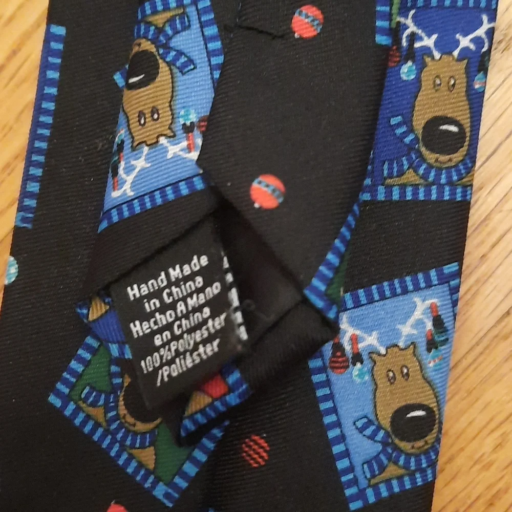 Clip 14in 👔 tie reindeer holiday Christmas 🎄